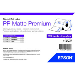 Epson 7113420 printer label White Self-adhesive printer label