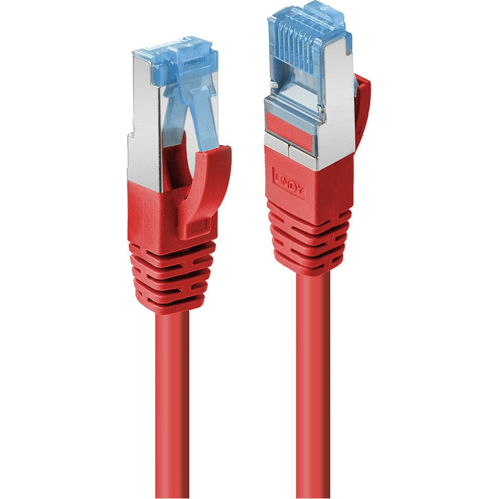 Lindy 30m Cat.6A S/FTP LSZH Network Cable, Red