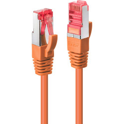 Lindy 0.3m Cat.6 S/FTP Network Cable, Orange