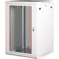 Roline 19" Wall Cabinet Basic Plus 18U, 600x600 BxT grey