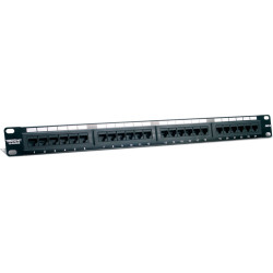 Trendnet TC-P24C6 Patch Panel, 24-port Cat6 Unshielded