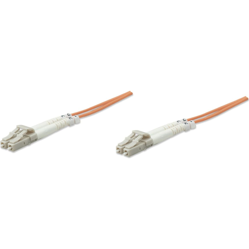 Intellinet 3.0m LC M/M InfiniBand un optiskās &scaron;ķiedras kabelis 3 m Oranžs