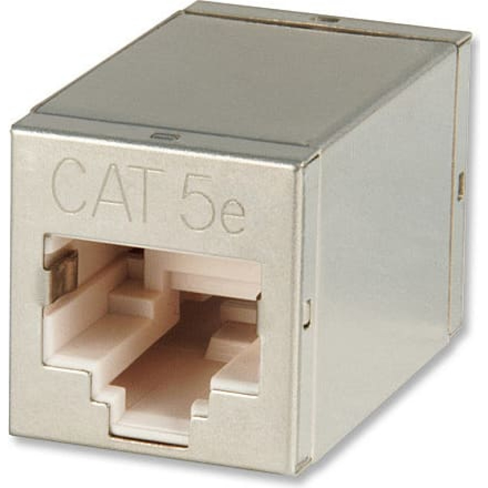 Lindy RJ45 STP double coupling, Cat. 5e