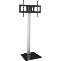 Techly ICA-TR11 televizora stiprinājums 177,8 cm (70") Melns, Sudrabs