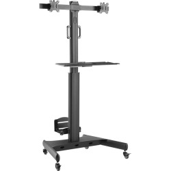Techly ICA-TR42 informācijas displeja stiprinājums 81,3 cm (32") Melns
