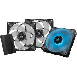 Arctic P14 PWM PST RGB 0dB Datora korpusam Ventilators 14 cm Melns 3, 1