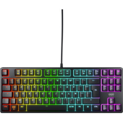Cherry K4V2 TKL tastatūra Speļu USB AZERTY Franču Melns