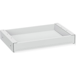 Value Ultra-Slim Underdesk Mount Storage Drawer, 420 mm width, white,
