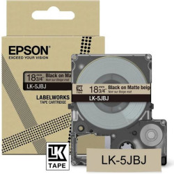 Epson LK-5JBJ Beige, Black