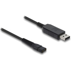 Delock USB Charging Cable 3.5 V for Electric Shavers compatible with Wahl Color Pro 9649 - shaver charger replacement cable 1.8 m