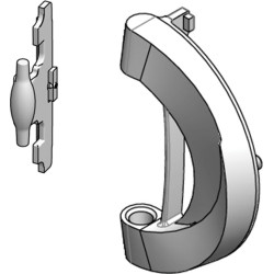Schroff Novastar Hinge Spare Part