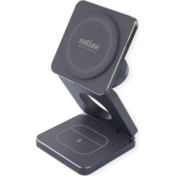 Roline 3-in-1 Wireless Foldable Charging Stand, for Samsung Devices