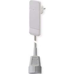 Bachmann SmartPlug flat plug 1x earthing contact white, 1.5m