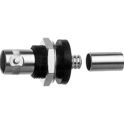Teleg&auml;rtner Karl G&auml;rtner  TELEG&Auml;RTNER BNC-Kabeleinbaubuchse 75 Ohm f&uuml;r RG-59B/U isoliert