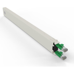 Patchbox .one Kassette 30RU STP gr&uuml;n Cat.6a 1,8m