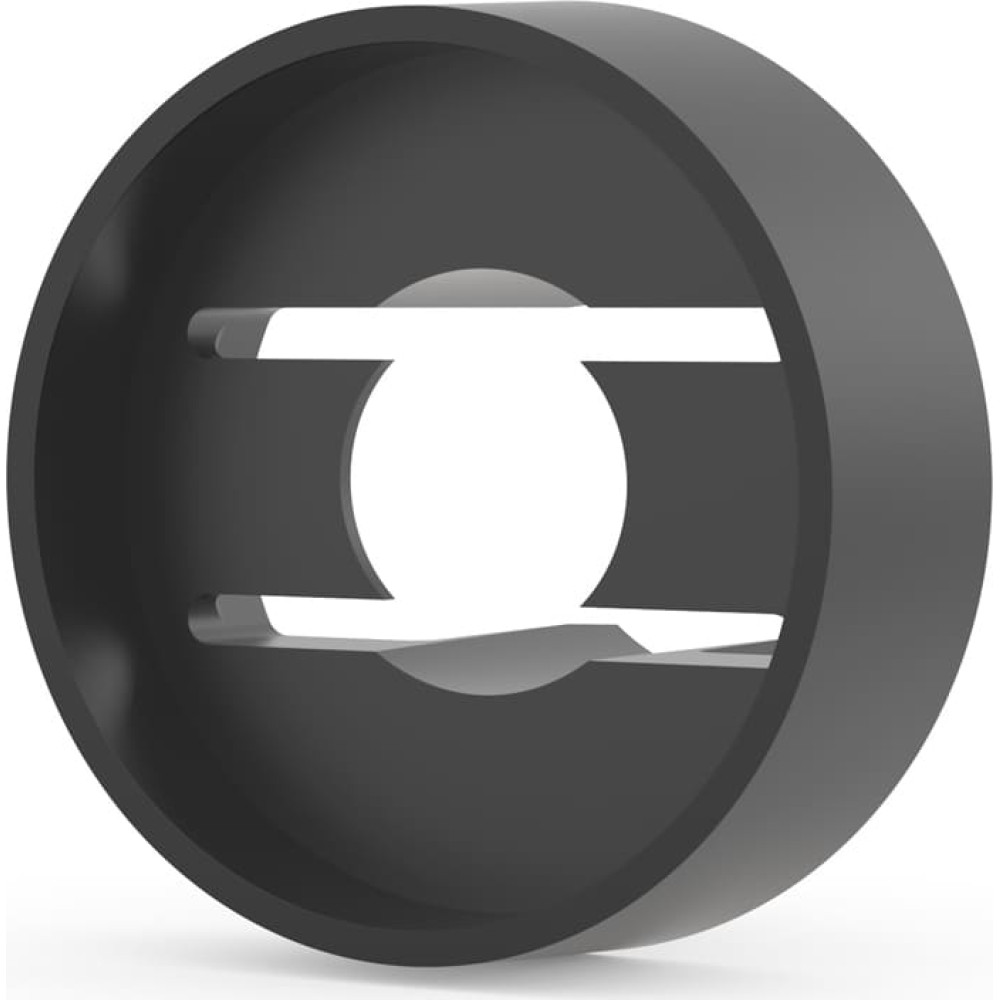 Schroff Sleeves for M6, Plastic, Black, 100 pcs