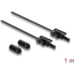 Delock Fibre Optic Plastic POF Cable HFBR 4532-4532Z Simplex male to Simplex male 1 m
