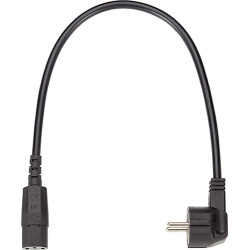 Bachmann Zuleitung H05VV-F 3G1,5,sw, L:1,5, CEE7/7 / C13