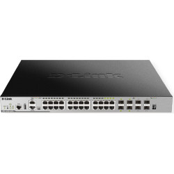 D-Link DGS-3630-28PC/SI/E 28-Port Layer 3 Gigabit PoE Stack Switch (SI)
