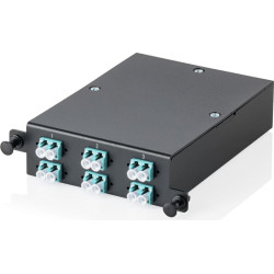 Digitus MPO cassette, multimode OM3, LC/DX, LC to MPO, for 4 cassette fields