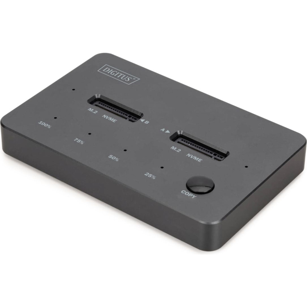 Digitus NVMe cloning station USB3.1 Gen2 Type-C NVMe M.2 SSD enclosure