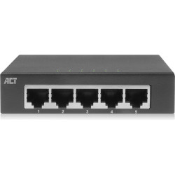 ACT 5 PORTS, NETWORKSWITCH, 1GBPS