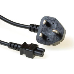 ACT POWERCORD UK3-C5 BLACK   1.80M