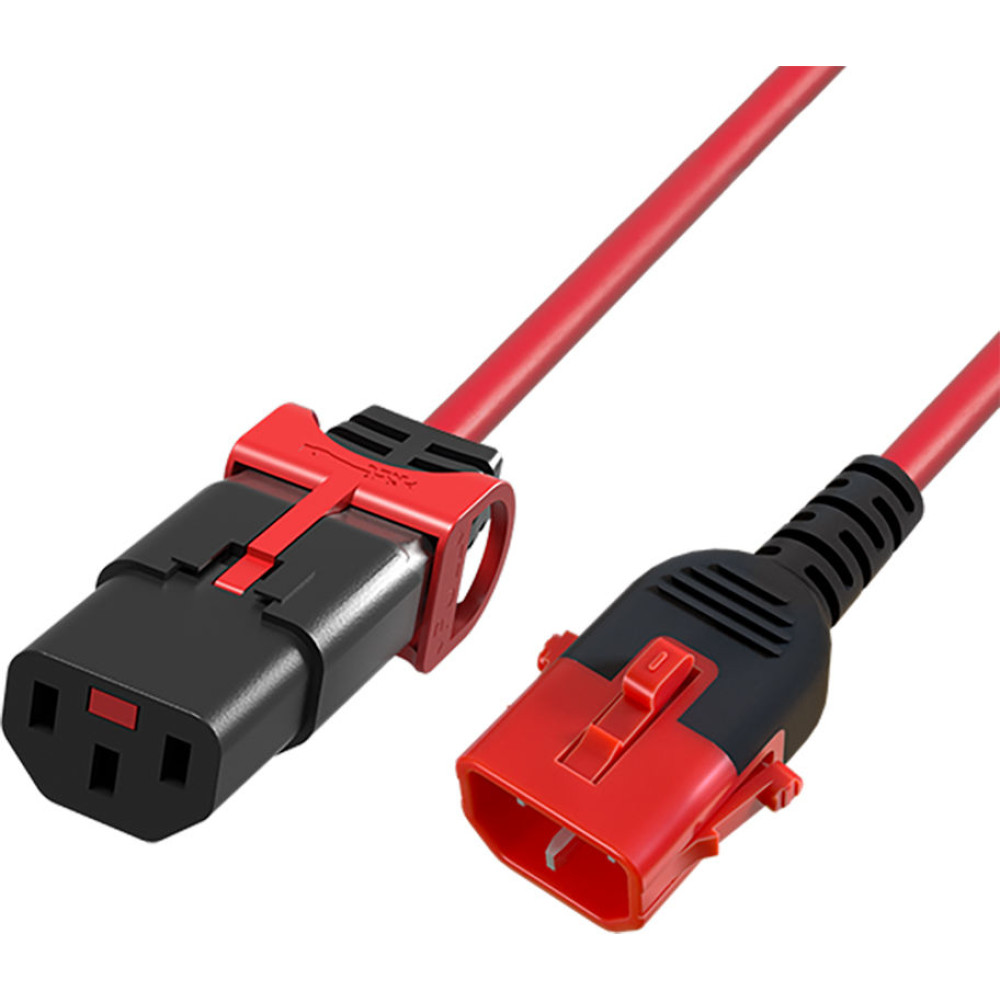 ACT POWERCORD C13SL+-C14L RD 3.00M