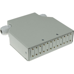 ACT IND DIN RAIL PATCHBOX 12 PORTS