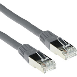 ACT CAT5E F/UTP LSZH GREY    0.50M