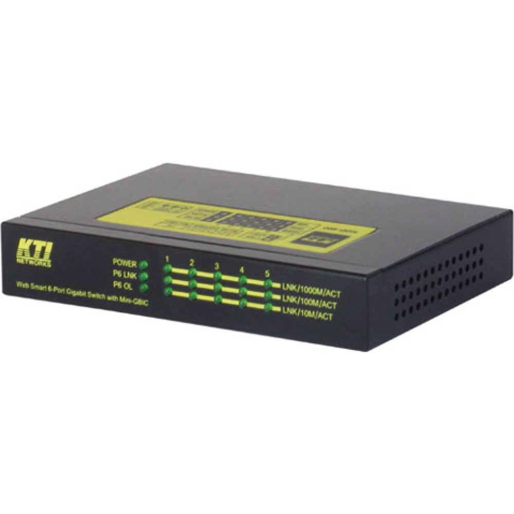 Kti Networks KGD600 GIGABIT L2 SWITCH 5P