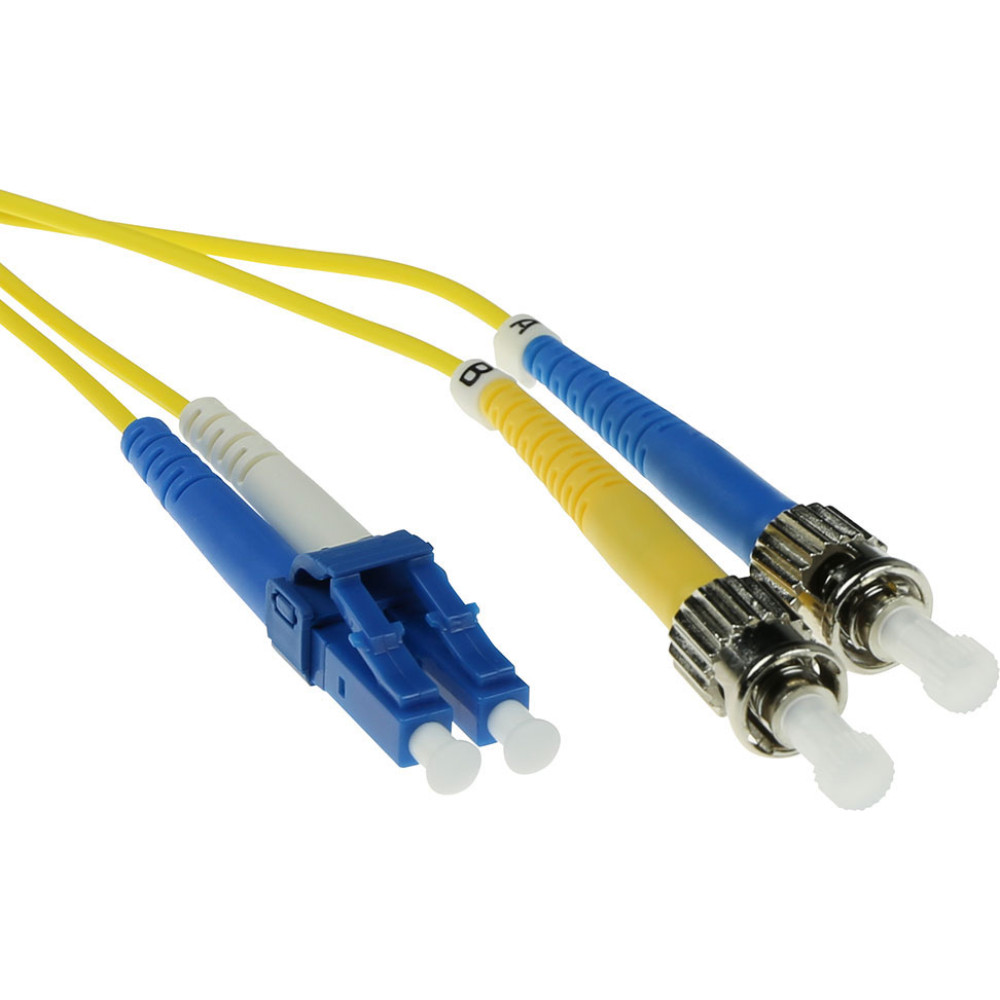 ACT LC-ST 9/125 OS1 DUPLEX  10.00M