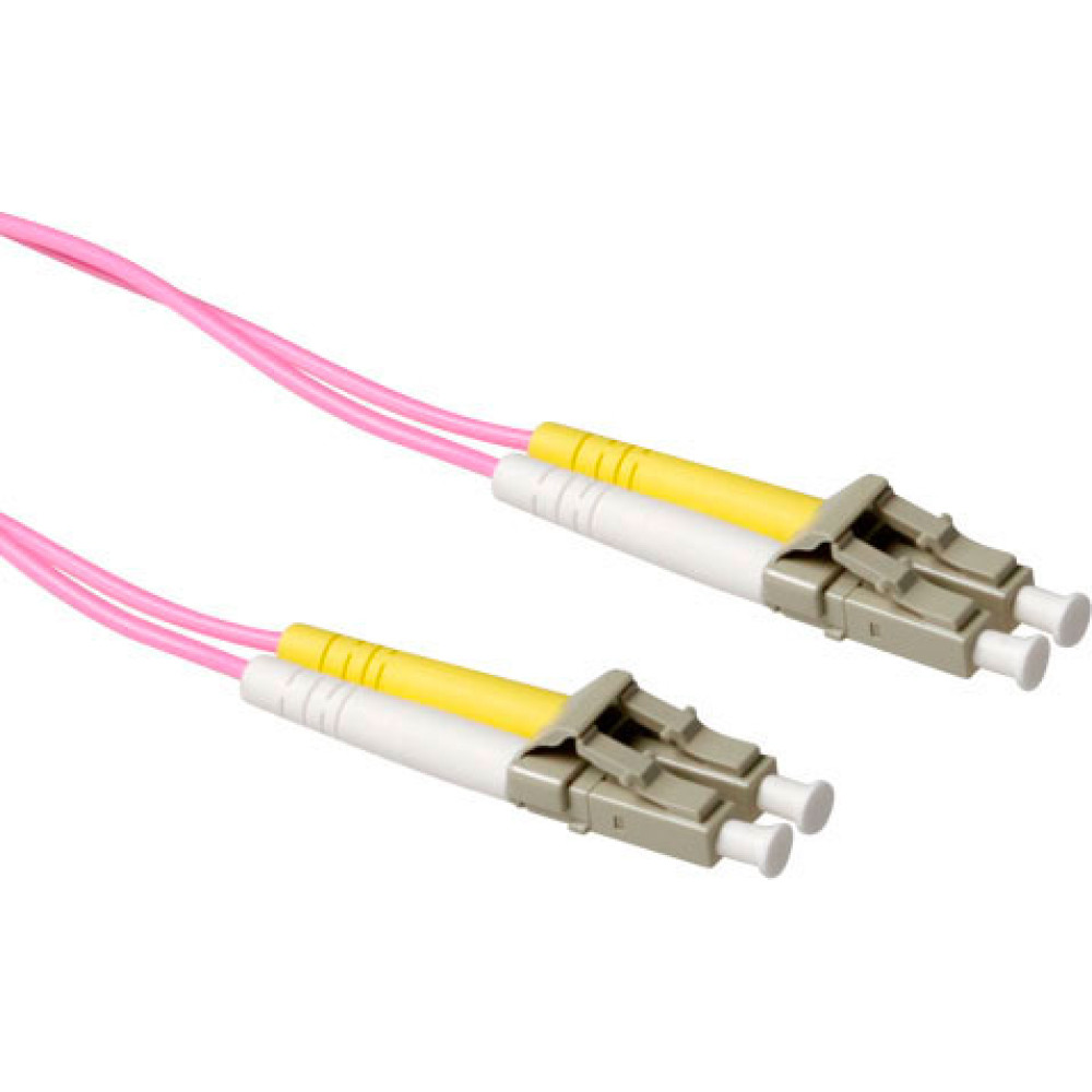ACT LC/LC 50/125 DUPLEX, OM4 4M