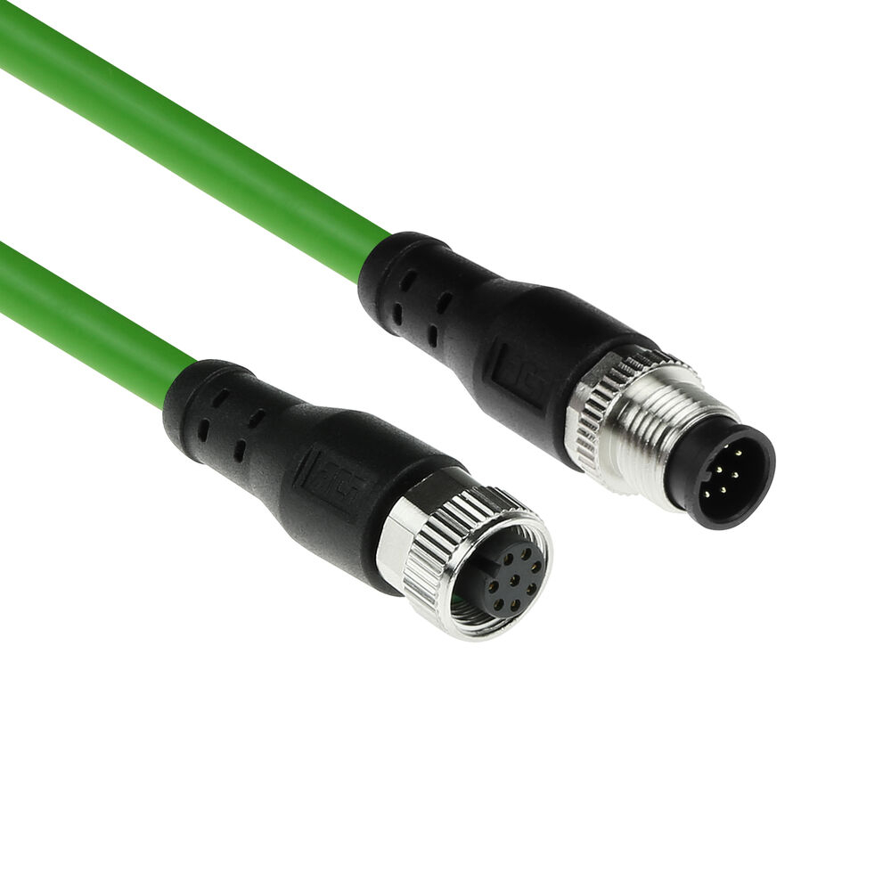 ACT M12A-8pM - M12A-8pF SH 5.00m