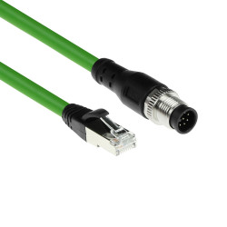 ACT M12A-8pM - RJ45 SH 15.00m