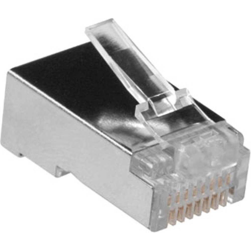 ACT RJ45 PLUG CAT3 SHIELDED ROUND