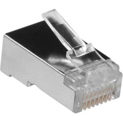 ACT RJ45 PLUG CAT3 SHIELDED ROUND