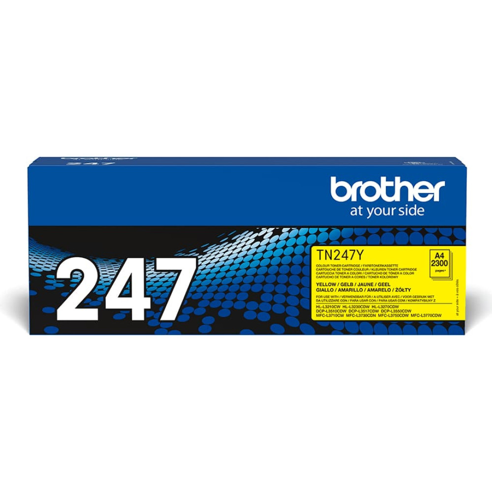 Brother TN-247Y tonera kārtridžs 1 pcs Oriģināls Dzeltens