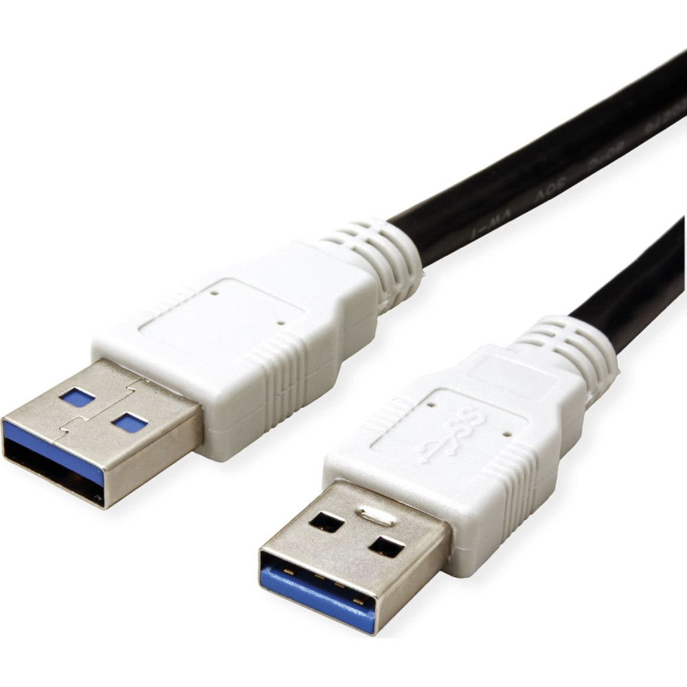 Bachmann USB 3.0 cable A/A 1:1, black, 3 m