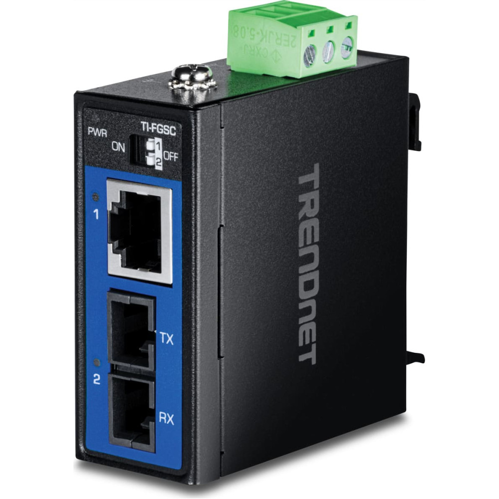 Trendnet TI-FGSC Industrial Medienkonverter 1000BASE-LX Multi-Mode SC 1km