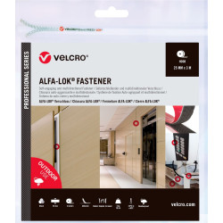 Velcro &reg; Alfa-Lok&reg; Fastener 3m Hakenband 25mm schwarz