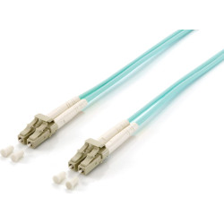 Equip 255422 InfiniBand un optiskās &scaron;ķiedras kabelis 25 m LC Krāsa "Aqua"