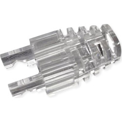 Roline Boot, for Easy Passthrough RJ45 Plugs 21.17.3146/3147, 10 pcs., transparent