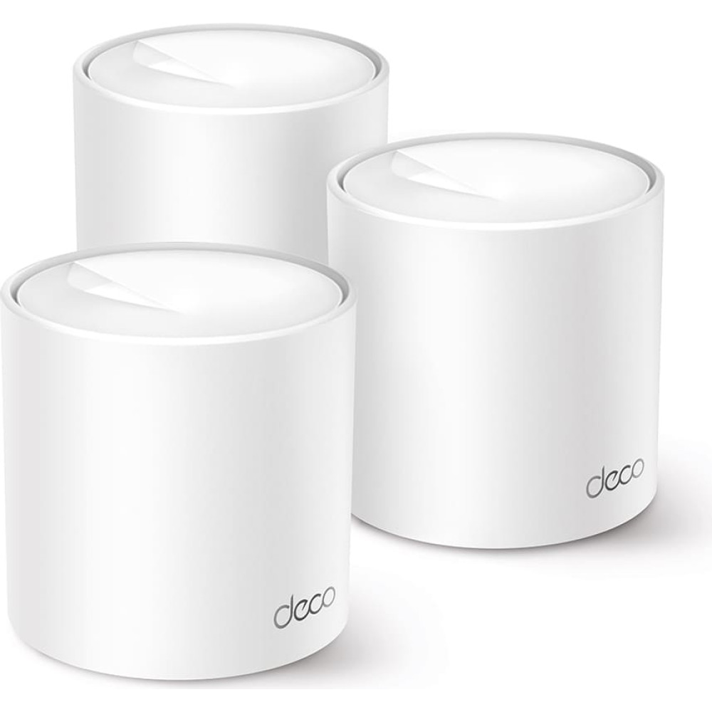 Tp-Link Deco X1500 Divkār&scaron;ā frekvenču josla (2.4 GHz / 5 GHz) Wi-Fi 6 (802.11ax) Balts 2 Iek&scaron;ējs