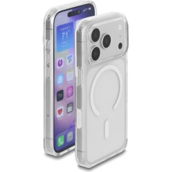 Delock Protective Case for iPhone 17 Pro compatible with MagSafe clear-white