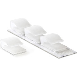 Velcro &reg; Klett-Kabelklemmen Small x 16 Opaque