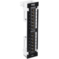Trendnet TC-P12C6V Patch Panel, 12-Port Wall Mount Cat6 ungeschirmt