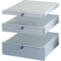 Schroff 19" Drawer, 3 U, Front Panel Anodized