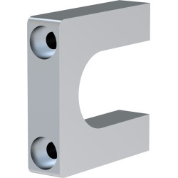 Schroff MultipacPRO Front Handle, One-Piece, Width 10 mm, 1 U