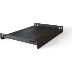 Schroff Varistar 19'' Shelf, Stationary, 75 kg, RAL 7021, 600W 500D